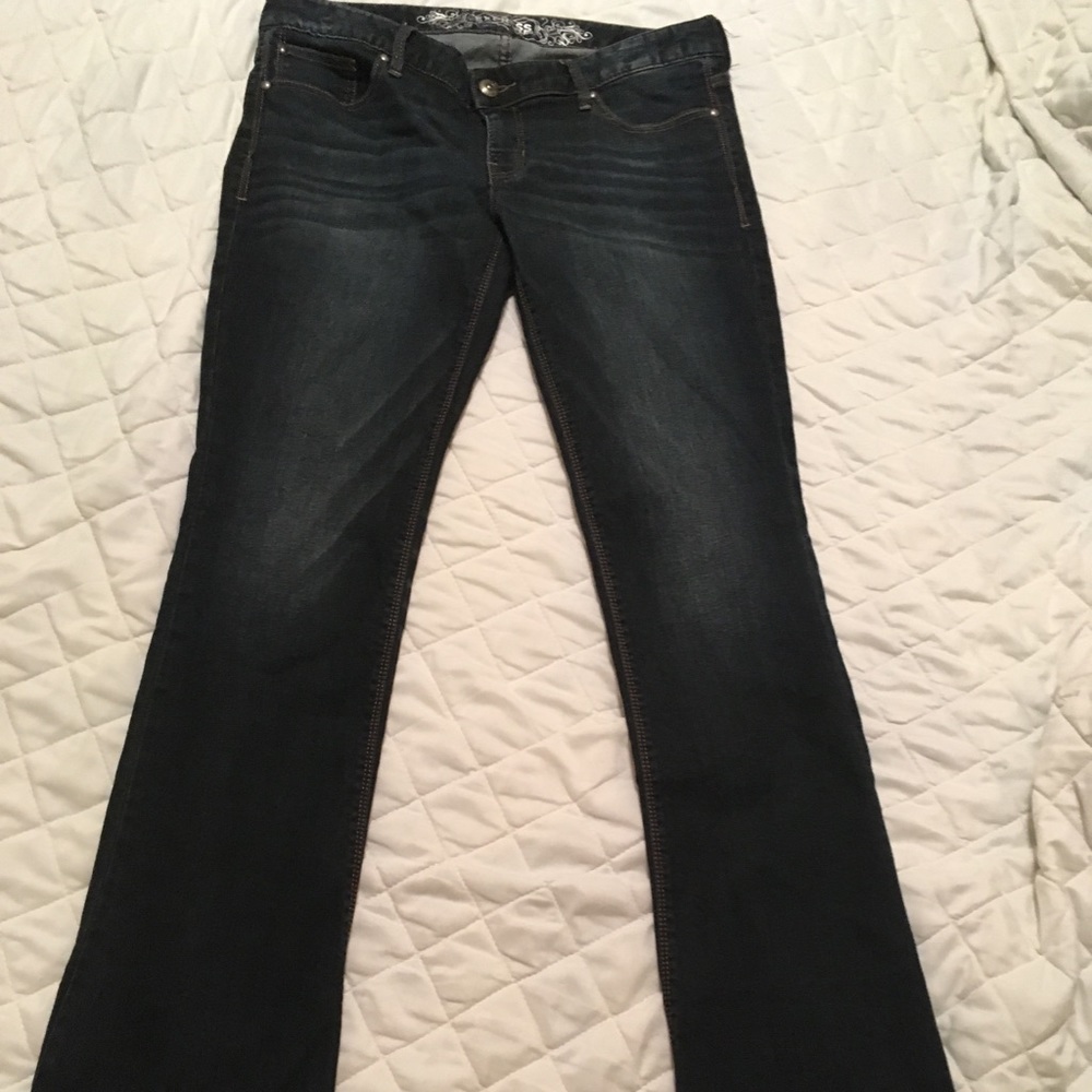 Express Jeans Dark Jeans
